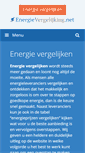 Mobile Screenshot of energievergelijking.net